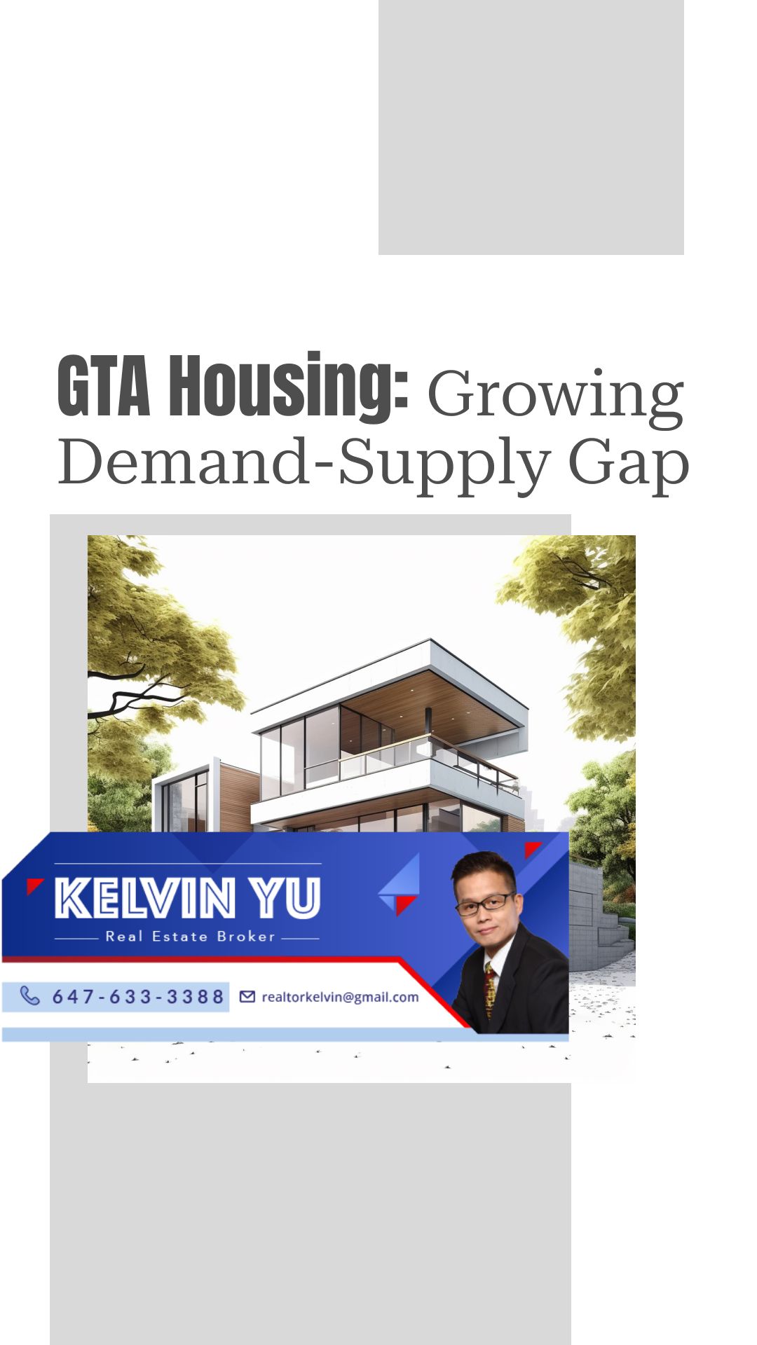 GTA Housing Market: Growing Demand-Supply Gap | Watch Today’s Real Estate Updates & Tips