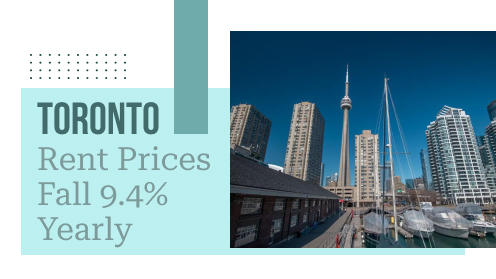 Mid-Q4: Toronto Rent Prices Fall 9.4% Yearly | Watch Today’s Real Estate Updates & Tips