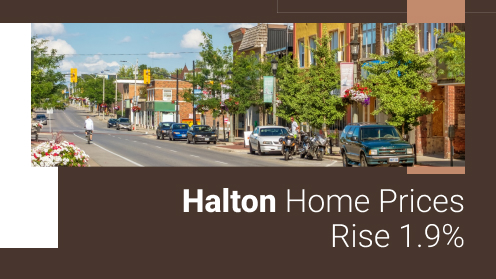 Halton Home Prices Rise 1.9% in Late-Q1 | Watch Today’s Real Estate Updates & Tips