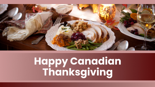 Happy Canadian Thanksgiving | Watch Today’s Real Estate Updates & Tips