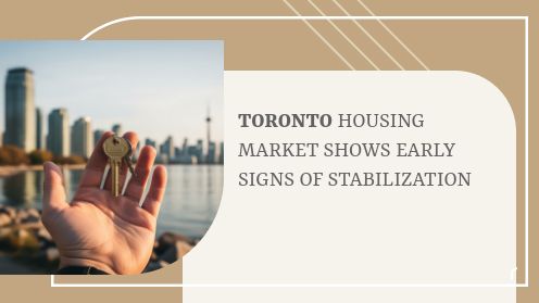 Toronto Housing Market Shows Early Signs of Stabilization | Watch Today’s Real Estate Updates & Tips