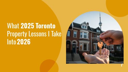 What 2025 Toronto Property Lessons I Take Into 2026 | Watch Today’s Real Estate Updates & Tips