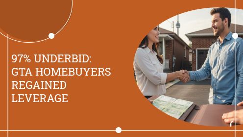97% Underbid: GTA Homebuyers Regained Leverage | Watch Today’s Real Estate Updates & Tips