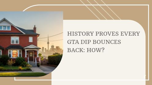 History Proves Every GTA Dip Bounces Back: How? | Watch Today’s Real Estate Updates & Tips